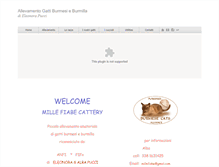 Tablet Screenshot of burmeseburmilla-allevamento.com